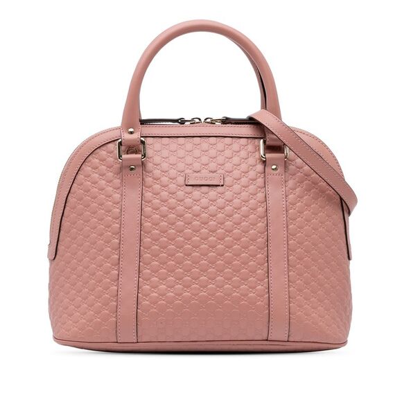 Pre Loved gucci Women Pink Satchel - Picture 1 of 8